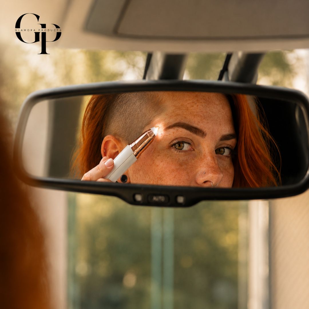 Depiladora facial de precisión con LED
