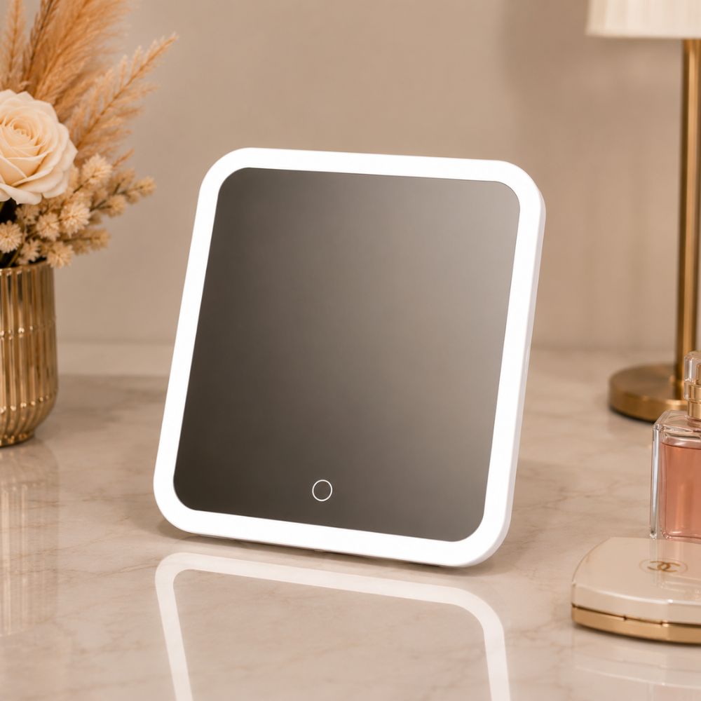 Estuche de Maquillaje Premium con Espejo LED Desmontable™